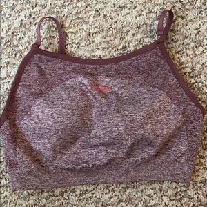 Mauve Gymshark Flex Sports Bra
